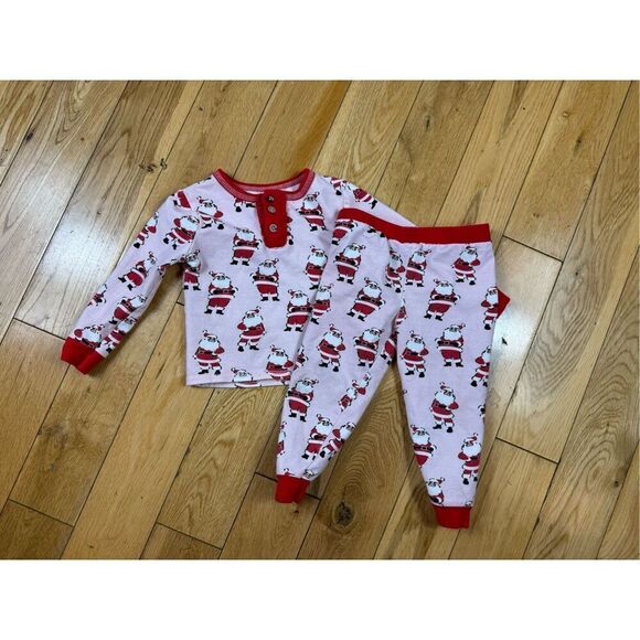 Mudpie Girls Pajama Set Size 12/18m - Picture 1 of 4
